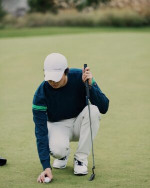 Ki Do-hun Instagram - I love golf and thank you #greencup  My brand #wideangle