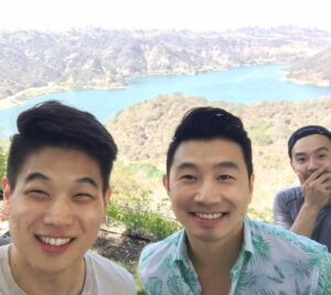 Ki Hong Lee Instagram - #tbt when @simuliu and @wongfuphil were hanging out by a lake?