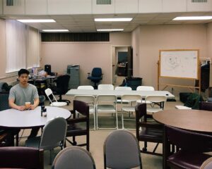 Ki Hong Lee Instagram - All these chairs...and you still wouldn’t sit next to me? #lonely