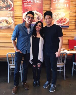 Ki Hong Lee Instagram - Finally got to hang with @chrisdinh and @lanamckissack today. I THINK they’re still my friends #please