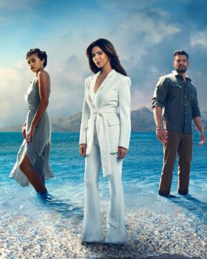Kiara Barnes Instagram - Anyone else still crying after that finale episode??😅😭 THANK YOU for all your support and love. It’s been an absolute pleasure to play Ruby and reconnect with the @fantasyislandtv family a second time around!! Thank you to the cast, crew and FANS!!! Without you, none of this would’ve been possible. A chapter I’ll never forget. Much love🫶🏽 If you haven’t seen the finale episode yet, check us out on @hulu 💚💚 this is one you don’t want to miss!! #fantasyisland