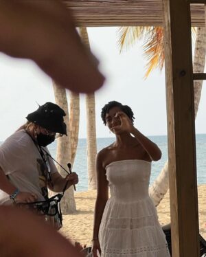 Kiara Barnes Instagram - Anyone else still crying after that finale episode??😅😭 THANK YOU for all your support and love. It’s been an absolute pleasure to play Ruby and reconnect with the @fantasyislandtv family a second time around!! Thank you to the cast, crew and FANS!!! Without you, none of this would’ve been possible. A chapter I’ll never forget. Much love🫶🏽 If you haven’t seen the finale episode yet, check us out on @hulu 💚💚 this is one you don’t want to miss!! #fantasyisland