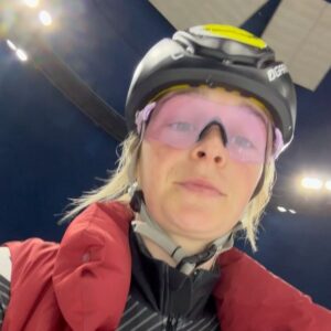Kim Boutin Instagram - Lately 🚴‍♀️⛸️🏞️🐶🎤🍽️