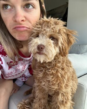 Kim Boutin Instagram - Lately 🚴‍♀️⛸️🏞️🐶🎤🍽️