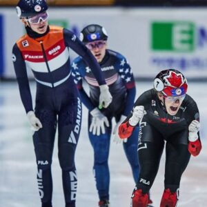 Kim Boutin Instagram - LEADING FROM START TO FINISH 🔥

Kim Boutin 🇨🇦 is your 2024 World 500m champ as she claims her-first ever individual World title 🥇 

It’s Canada’s first women’s 500m gold since 2007 💥 

#ShortTrackSkating #WorldShortTrack