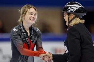 Kim Boutin Instagram - Voici une belle photo qui représente très bien le niveau que nous avons eu au championnat canadien cette fin de semaine 👌🏼🤩 

1500 🥇
1500 🥇 
1000 🥈
1000🥈 
500 🥈
500🥉

Je ne serai pas de la partie pour les prochaines coupes du monde, mais soyez assuré que je vais revenir en force après mon stage de cette automne 🍂 ! 

Au plaisir de vous revoir en Janvier 🇨🇦🍁

Merci à tous ceux qui me soutiennent dans ce processus 🙏📚 @oeufquebec @jamcharity @coopervisioncanada  @irisvisualgroup @thibaultgmdesherbrooke @novia.longueuil @ssc_pvc