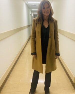 Kim Delaney Instagram - A @paige kinda day #gh @generalhospitalabc @paigeagellar