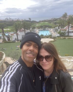 Kim Delaney Instagram - Happy, Happiest Birthday to #my best friend, #my rock, #my world, the one I get to spend all my days with….🎂 your wife loves you James xxxxx 💚