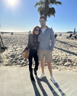 Kim Delaney Instagram - My lil baby is not so lil…
My angel…lil lunch at the beach. ☀️