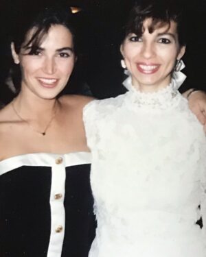 Kim Delaney Instagram - #fbf w my gf Nancy #philly #80’s wearing #chanel #happyfriday
