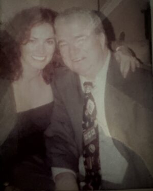 Kim Delaney Instagram - In absolute honor of my daddy who was a veteran and a Purple Heart recipient, I give thanks to all the men and women who fought for our freedom. He believed so much in our country. Thank you🙏