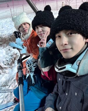 Kim Dong-han Instagram - 첫스키 재밌었다..!ㅋㅋㅋㅋ⛷️⛷️