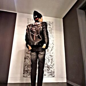 Kim Jae-duck Instagram - "2nd" #kustom or #custom 
#가죽자켓
