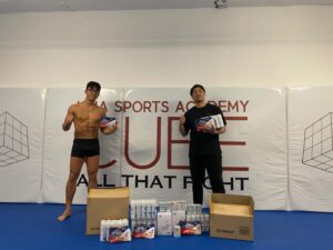 Kim Joo-heon Instagram - CUBE MMA 💪 #신신파스 감사합니다 ! #큐브mma