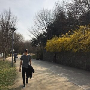 Kim Rae-won Instagram - 산책..🌿
