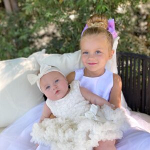 Kimberly Caldwell Instagram - Party of 3!
👩‍👧‍👧💕💒
Heartbroken I can’t be at my cousins wedding today in Texas but COVID wasn’t going to stop us from getting dressed up, watching the live stream, and celebrating love! 
💍🎩🎩
.
Missing my better half. 
@jordancharvey ❤️