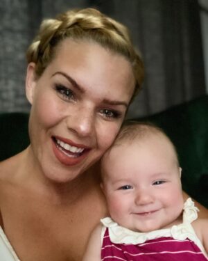 Kimberly Caldwell Instagram - Heart healer. 👶🏼💗 #babysmiles #babygirl #girlmom #5monthsold