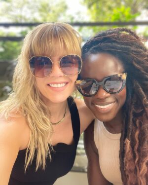 Kimberly Caldwell Instagram - Paris Couture Fashion Week 🇫🇷 Shopping, sipping, “working”, discovering, and exploring with @tune2tunde @nike