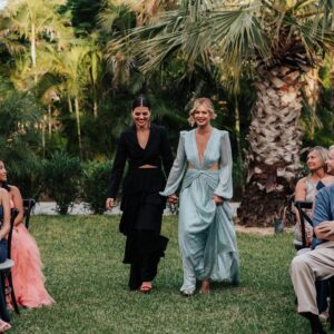 Kimberly Caldwell Instagram - You are the only person I’ve met that I would walk down the aisle with and live with forever (without kids)….(or dogs). If I was (mostly) gay and not your sister. Tied together forever baby. Older you get the more I love and respect you which I didn’t think was possible. You made it here because of your courage, grace, and dedication to yourself. You inspire me to be the best version of myself. I’m so proud of you and so grateful Mom birthed my best friend and my best audience. Happy Birthday KRUSTY @kcaldwell425