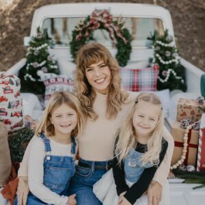 Kimberly Caldwell Instagram - Us 2023. 🎄
You captured our ❤️. 
First family photos with no tears thanks to you! 📷@nolafontanezphotography