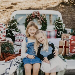 Kimberly Caldwell Instagram - Us 2023. 🎄
You captured our ❤️. 
First family photos with no tears thanks to you! 📷@nolafontanezphotography