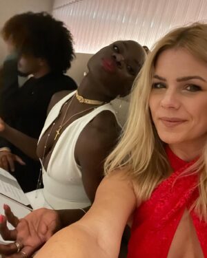Kimberly Caldwell Instagram - Monumental moment for Team Tunde! 💪🏿Unveiling the cover of @womenshealthmag on @todayshow this morning felt like Christmas. 🎉 
 .
“Last year was hard, but FRUITFUL. People see the fruit but not the seeds that were planted, the dirt, the hard work it took to get to the sweet part.”
-Tunde
.
The last few years have been a mixture of intense grind and delusional optimism. New York Times Best Selling Author, Global Nike Athlete, and Women’s Health Magazine Cover model are just a few milestones that keep us moving and the people that tell us it’s not possible.
.
Tune-you deserve this and I’m so honored to help pave all the ways that allow you to shine the brightest. ✨