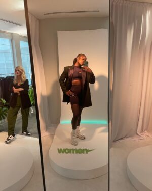 Kimberly Caldwell Instagram - Monumental moment for Team Tunde! 💪🏿Unveiling the cover of @womenshealthmag on @todayshow this morning felt like Christmas. 🎉 
 .
“Last year was hard, but FRUITFUL. People see the fruit but not the seeds that were planted, the dirt, the hard work it took to get to the sweet part.”
-Tunde
.
The last few years have been a mixture of intense grind and delusional optimism. New York Times Best Selling Author, Global Nike Athlete, and Women’s Health Magazine Cover model are just a few milestones that keep us moving and the people that tell us it’s not possible.
.
Tune-you deserve this and I’m so honored to help pave all the ways that allow you to shine the brightest. ✨