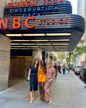 Kimberly Caldwell Instagram - Monumental moment for Team Tunde! 💪🏿Unveiling the cover of @womenshealthmag on @todayshow this morning felt like Christmas. 🎉 
 .
“Last year was hard, but FRUITFUL. People see the fruit but not the seeds that were planted, the dirt, the hard work it took to get to the sweet part.”
-Tunde
.
The last few years have been a mixture of intense grind and delusional optimism. New York Times Best Selling Author, Global Nike Athlete, and Women’s Health Magazine Cover model are just a few milestones that keep us moving and the people that tell us it’s not possible.
.
Tune-you deserve this and I’m so honored to help pave all the ways that allow you to shine the brightest. ✨