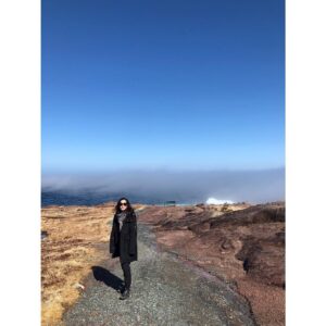 Kimberly Laferriere Instagram - That’s it. That’s as Far East as you go CANADA. Le point le plus à l’est au Canada. #capespear #newfoundland