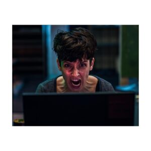 Kimberly-Sue Murray Instagram - "Don't buy the hype. Start the fire yourself, and you'll never get burned." XYZ Films is releasing this indie one-woman thriller on VOD later this week - catch the trailer for a sneak peek. Trader is a tiny little film from a Canadian filmmaker named Corey Stanton. It premiered at the Hamilton Film Festival last year, and it also stopped by Panic Fest in the US earlier this spring. The tense new female-led thriller film Trader is "exciting and filled to the brim with jaw-dropping surprises." When a manipulative sociopath discovers her passion for stock market trading, she sets out to conquer the financial world, all from the confines of her basement apartment. It's another of these shot-at-home films, made on a tiny budget featuring one powerful lead performance from only one actress – Kimberly-Sue Murray. (Anyone else in it is only heard through audio.) "Breathtaking, fast-paced thrills, reminiscent of the Safdie brothers… You won't see where this one-woman-show is headed -- and its surprises will knock you flat!" Looks like it could be good - check this out. (firstshowing.net) 

US VOD August 10!!
Canadian VOD August 22!