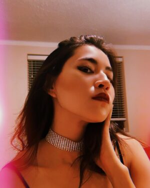 Kimie Tsukakoshi Instagram - Rediscovered old lockdown Zoom party pics. 
I’m enjoying this combo of glam ’losing my mind’