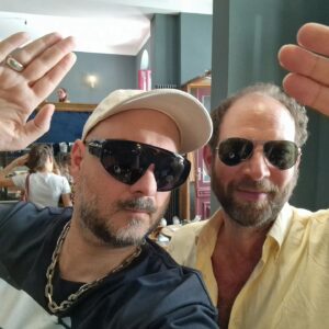Kirill Serebrennikov Instagram - A few days in Potsdam, where cinema has been made for almost a century. We were visited by great and beloved people, together we saw an almost finished film. It's necessary to hear those whose opinion matters to you.
And next day - a productive meeting with amazing Olivier Guez. My film is based on his famous novel "The Disappearance od doctor Mengele"
What a summer!!!