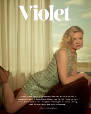 Kirsten Dunst Instagram - “I’ve worked with a lot of first-time female directors. It’s just gravitating to someone who wants to do something different than the rest. People who have a very distinct point of view. I like people who swing for the fences, take big risks, don’t care about what other people think.” 
-Kirsten Dunst, Actress

A Queen. Violet Book issue 21. 

#KirstenDunst wears @gucci on cover one of two. 

Photography #EmmaSummerton 
Editor-in-chief & Styling #LeithClark
Interview #SofiaCoppola 
 
ISSUE 21 available to pre-order now violet-book.com  @boutiquemags