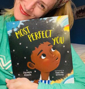 Kirsten Nelson Instagram - Congrats @jazmynsimon on this beautiful beautiful children’s book!! My heart swells again looking at my own bebes. They are the embodiment of my favorite things - and I too hope they can look in the mirror, be proud and see they are “the most perfect me”. Love you sister.  Embrace all the accolades for you and Tamisha!! 📚❤️📚