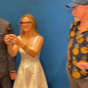 Kirsten Nelson Instagram - One. Week. Later…💚🍍💚
Thank you PsychOs. Truly. To say that you surpassed our expectations for the first ever #PsychCon is an understatement. We heard it couldn’t be done. It shouldn’t be done. Why bother with something that’s so long in the tooth, that doesn’t pull in new fans, that has a ‘blue sky’ message that isn’t edgy??

Thank you for proving “them” wrong. New fans discover our little show yearly! Comedy and levity is always a salve for weary hearts! And ‘blue skies’ has proven time and again that being nice can be a super power!!

I still am feeling immensely grateful and thankful and awed by your stories, your questions, your tales of love and loss, and your powerful messages of friendship and hope. I am humbled that you’ve accepted this cast into your lives. I will wear the beads, use the keychains, joyously laugh with the hand-written messages and hand-drawn art!! And I will vow to stand strong and remind myself to take up space. ❤️

This dedicated Con is not the last - and we’ll bring the pineapple dazzle and stretch the next time! Thank you, #PsychOs!!! You are the BEST!!! Now where do I sign up for #Psych4… 
💚🍍💚