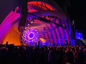 Kirsten Nelson Instagram - All around me were familiar faces…

Hollywood Bowl. 8/2/23. 
I am forever grateful to surprising friends I have met along my way. This night was a gift. A joy. A reunion. A celebration of such amazing music and talent that moments left me grabbing my friends in a shared understanding of experience. It was simply awesome. Thank you, Tears, because OH MY GOD THIS CONCERT WAS SO GOOOOOD!!!

P.S. you know you can finish the next line in the video… 😎
