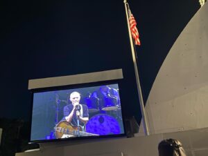Kirsten Nelson Instagram - All around me were familiar faces…

Hollywood Bowl. 8/2/23. 
I am forever grateful to surprising friends I have met along my way. This night was a gift. A joy. A reunion. A celebration of such amazing music and talent that moments left me grabbing my friends in a shared understanding of experience. It was simply awesome. Thank you, Tears, because OH MY GOD THIS CONCERT WAS SO GOOOOOD!!!

P.S. you know you can finish the next line in the video… 😎