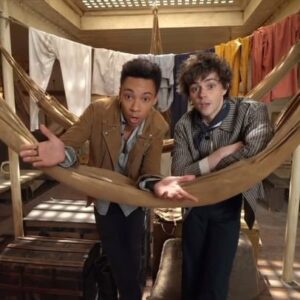 Kit Young Instagram - Check out @jacktwolfe & I being terrible Daytime TV hosts for @netflix showing you around sets we’ve never been to for @shadowandbone season 2!
