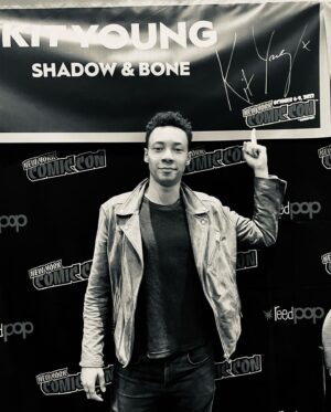 Kit Young Instagram - Thank you New York! What a pleasure to be @newyorkcomiccon with all the amazing creative people who came to see us for @shadowandbone & @theschoolforgoodandevilmovie coming to @netflix 19th October. S&B Season 2 coming 2023!