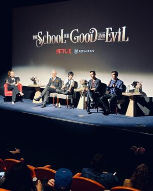 Kit Young Instagram - Thank you New York! What a pleasure to be @newyorkcomiccon with all the amazing creative people who came to see us for @shadowandbone & @theschoolforgoodandevilmovie coming to @netflix 19th October. S&B Season 2 coming 2023!