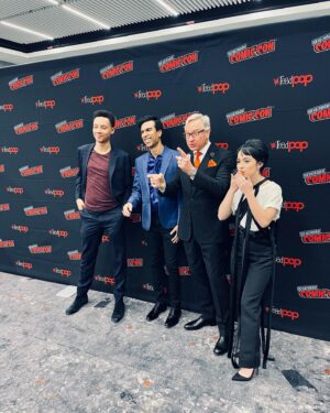 Kit Young Instagram - Thank you New York! What a pleasure to be @newyorkcomiccon with all the amazing creative people who came to see us for @shadowandbone & @theschoolforgoodandevilmovie coming to @netflix 19th October. S&B Season 2 coming 2023!