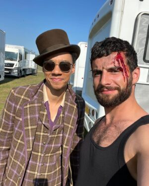 Kit Young Instagram - Thank you for making us #1 around the world! So as a reward have some BTS from Season 2 (Part I)
