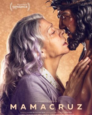 Kiti Mánver Instagram - Nunca es tarde para caer en la tentación.

¡Con este espectacular cartel volamos a Estados Unidos! #Mamacruz (Patricia Ortega) se presentará este viernes 20 en Sundance, dentro de la sección competitiva World Dramatic Competition!

La directora Patricia Ortega, la protagonista Kiti Mánver, el productor Olmo Figueredo González-Quevedo, el guionista José Ortuño y la productora ejecutiva Sara Gómez presentarán la película a las 21h en el Library Center Theatre, de Park City (Utah).

El Festival de Sundance es la cita anual más importante para el cine independiente internacional y uno de los festivales más grandes de Estados Unidos.

Diseño cartel: Pedro Cabañas 
Fotografía: Julio Vergne