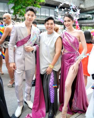 Kittikun Tansuhas Instagram - Let’s celebrate #pridemonth2024 

Rhythm of Pride Parade at #centralwOrld 

#CTWrhythmofpride #prideparade 
#musebymetinee #pride🌈 #pride2024 #กุนดี้ #kundi