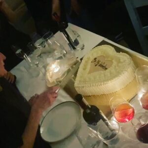 Klara Kristin Instagram - Valentines Dinner @sophiebillebrahe 🩷🤍