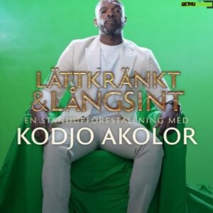 Kodjo Akolor Instagram - Har ni köpt era biljetter till Lättkränt&Långsint? Om inte kan ni göra det nu! Vad kan bli en bättre gåva till dig eller någon som du tycker om än en kväll fylld av skratt och insikter? För de av er som undrar så kommer det att släppas fler datum och städer till våren 2024!  Klicka på länk i bio för att köpa biljetter så ses vi I september😁 #lättkränktochlångsint