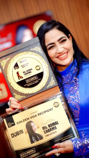 Komal Sharma Instagram - Most Adorable South indian Actress Ms Komal Sharma at the Largest Celebrity Floor in Dubai To Receive Golden Visa From The Golden Visa Man of UAE Mr Iqbal Marconi .

@actresskomalsharma @iqbal_marconi @ech_digital_ 
@sulaiman_mathilakam 
#echdigital #uaegoldenvisa #dubaigoldenvisa