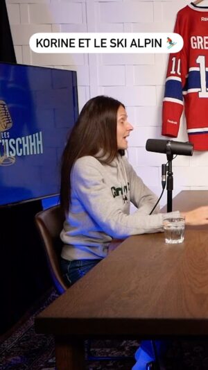 Korine Côté Instagram - Korine et le ski alpin #sportischhh #podcast