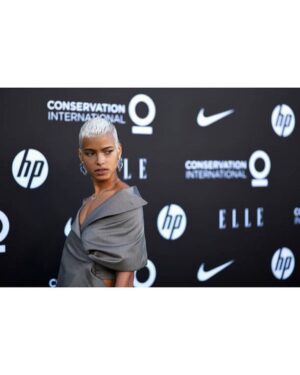 Kota Eberhardt Instagram - The Earth is 4.6 billion years old. Let’s scale that to 46 years. We have been here for 4 hours and our industrial revolution began 1 minute ago. In that time, we have destroyed over 50% of the world’s forests and dump the equivalent of 1 garbage truck of plastic into the ocean per minute. Fun fact, 70% of the oxygen in our atmosphere is produced by marine plants.🌱🌎🌊 ⠀⠀⠀⠀⠀⠀⠀⠀⠀⠀⠀⠀ ⠀⠀⠀⠀⠀⠀⠀⠀⠀⠀⠀⠀ ⠀⠀⠀⠀⠀⠀⠀⠀⠀⠀⠀⠀ ⠀⠀⠀⠀⠀ ⠀⠀⠀⠀The first step towards reducing our ecological impact is to recognize that the environmental crisis is less an environmental problem than it is a behavioural and social one. Applauding @ninagarcia for actively avidly pursuing that change. Thank you @elleusa ✖️ @conservationorg for inviting me to celebrate #womenonamission and join the global fight against #climatechange 🥊We are dangerously close (appoximately 10 years) to the tipping point where global warming becomes irreversible. ⠀⠀⠀⠀⠀⠀⠀⠀⠀⠀⠀⠀ ⠀⠀⠀⠀⠀⠀⠀⠀⠀⠀⠀⠀ ⠀⠀⠀⠀⠀ ⠀⠀⠀⠀⠀Wearing a vintage Jean Paul Gaultier deconstructed suit 💅🏾