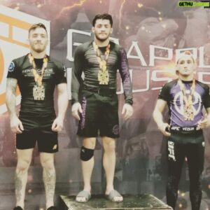 Kris Moutinho Instagram - First jits tournament in a bit ended up snagging third lost the first match 2-0 then won my next two by triangle live and learn felt good to get back in there and compete
.
.
.
#soulless #stranglecuddles #silverbackvibes #regimenttrainingcenter #lauzonmma #upperkutsboxingclub #topgamemanagement